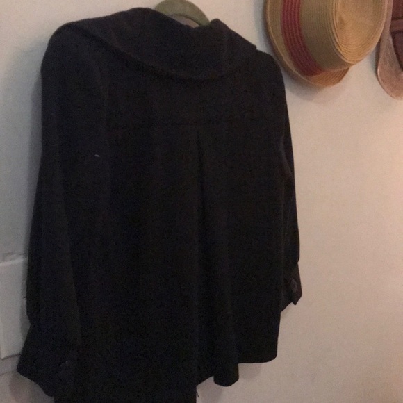 Black Isaac Mizrahi Cape / Jacket by Target - Picture 6 of 6